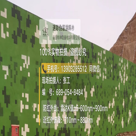 宝山专业承接园区围墙迷彩喷涂、